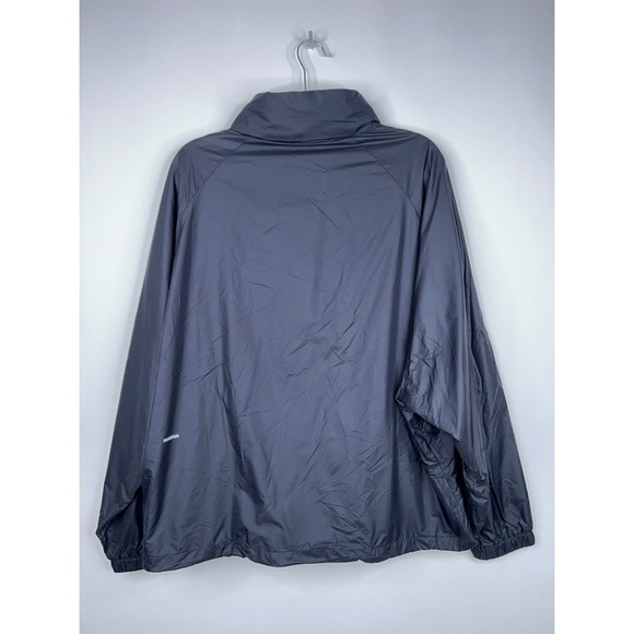 Pangaia Black Nylon Jacket Hooded Zip Up Oversized Unisex Minimalist Medium - Picture 6 of 16